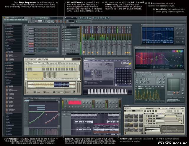 Скачать fl studio 9 crack русификатор - Spectrasonics trilogy keygen.